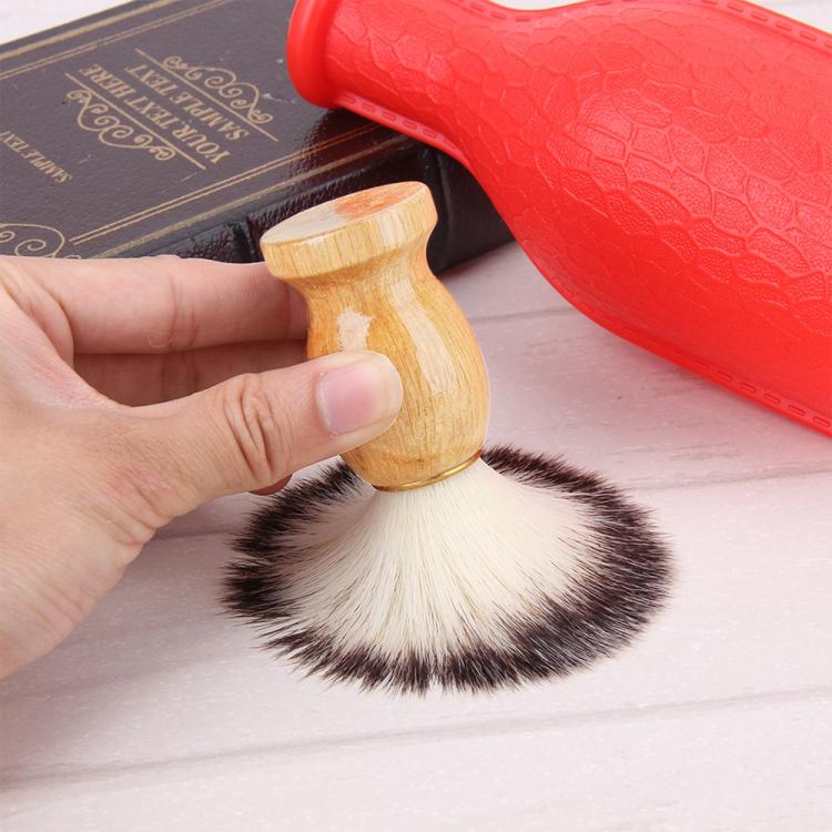 Wood Handle Hair Shaving Brush Facial Beard Cleaning Appliance Shave Salon Badger Hair Tool Razor Brush - free shipping - PMC TechLife - Order now!