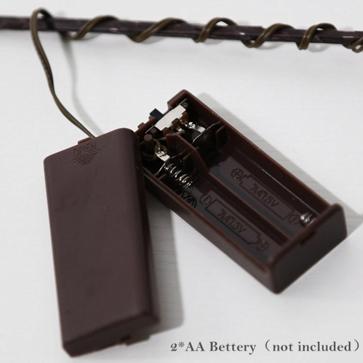 LED Willow Branch Lamp Floral Lights Holiday Home Christmas Party Garden Decoration Battery Operated Christmas Birthday Gifts(Warm White) - Christmas Decoration Lamps by PMC TechLife | Online Shopping South Africa | PMC TechLife