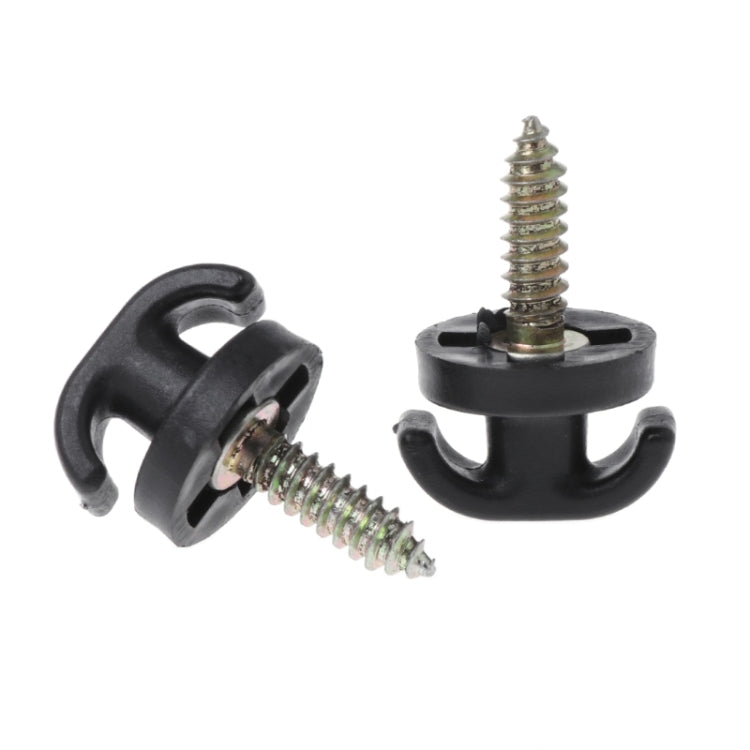 2 PCS Universal Car Trunk Original Hook Flat Type Vertical Luggage Net Hook Link - free shipping - PMC TechLife - Order now!