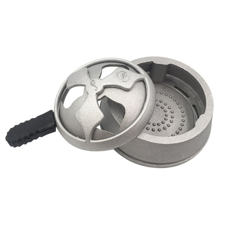 Aluminum Alloy Kaloud Charcoal Holder Stove Burner for Shisha Hookah Bowl Hookah Head Heat Keeper(Silver) - Cigarette Box & Ashtrays by PMc TechLife | Online Shopping South Africa | PMc TechLife | Buy Now Pay Later Mobicred
