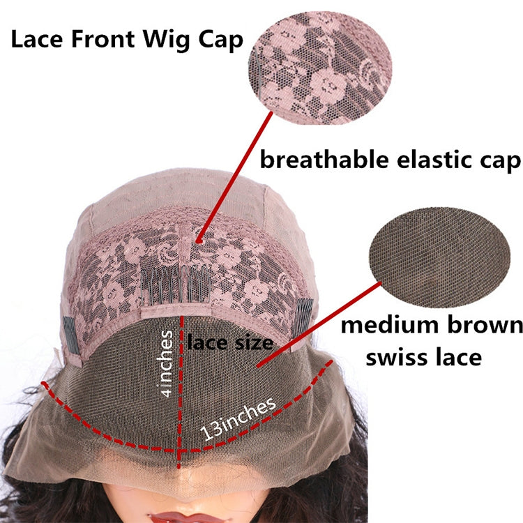 Straight Lace Front Human Hair Wigs, Stretched Length:16 inches, Style:1 - free shipping - PMC TechLife - Order now!
