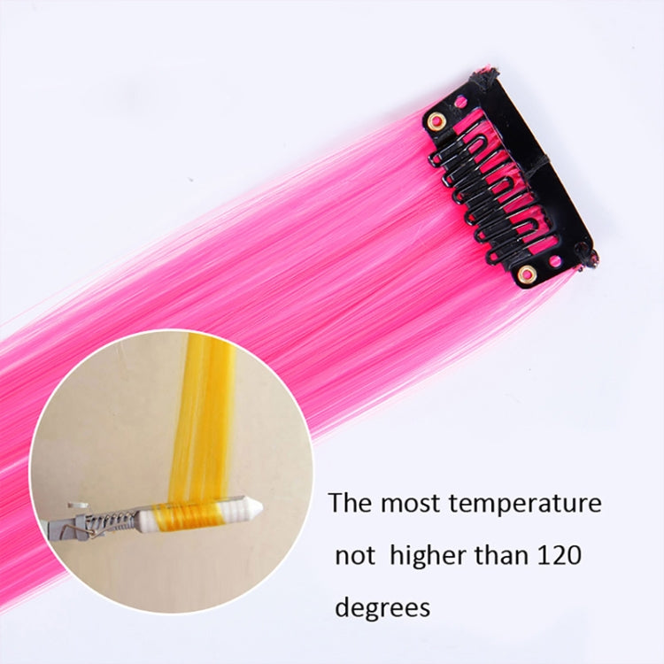 10 PCS Chemical Fiber Wig One-Step Gradient Color Single Card Wig, Stretched Length:24inches(31#) - free shipping - PMC TechLife - Order now!