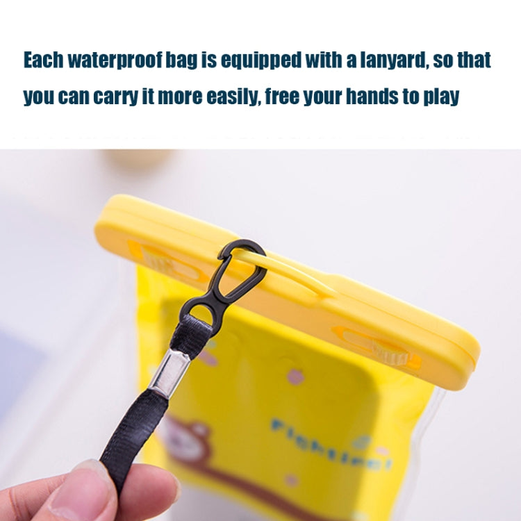 10 PCS Large Outdoor Photo Transparent Waterproof Cartoon Mobile Phone Bag, Style:Elephant - free shipping - PMc TechLife - Order now!