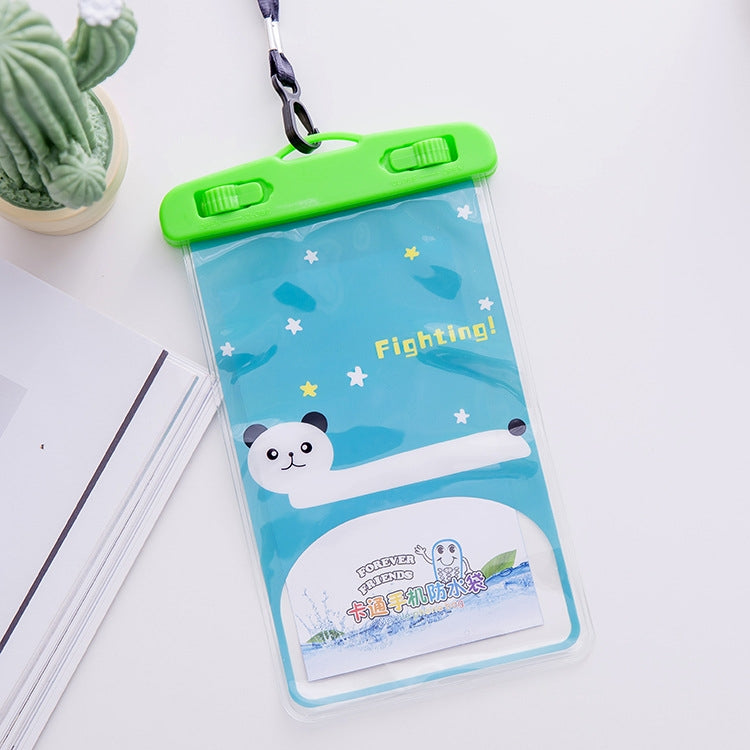 10 PCS Large Outdoor Photo Transparent Waterproof Cartoon Mobile Phone Bag, Style:Little White Cat - Waterproof Bag by PMc TechLife | Online Shopping South Africa | PMc TechLife | Buy Now Pay Later Mobicred