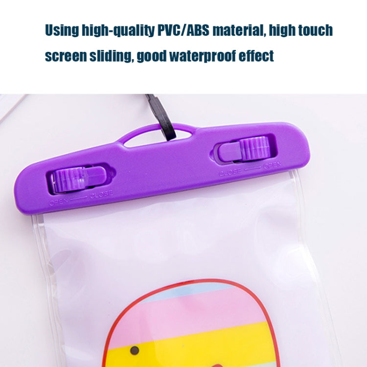 10 PCS Large Outdoor Photo Transparent Waterproof Cartoon Mobile Phone Bag, Style:Little White Cat - Waterproof Bag by PMc TechLife | Online Shopping South Africa | PMc TechLife | Buy Now Pay Later Mobicred