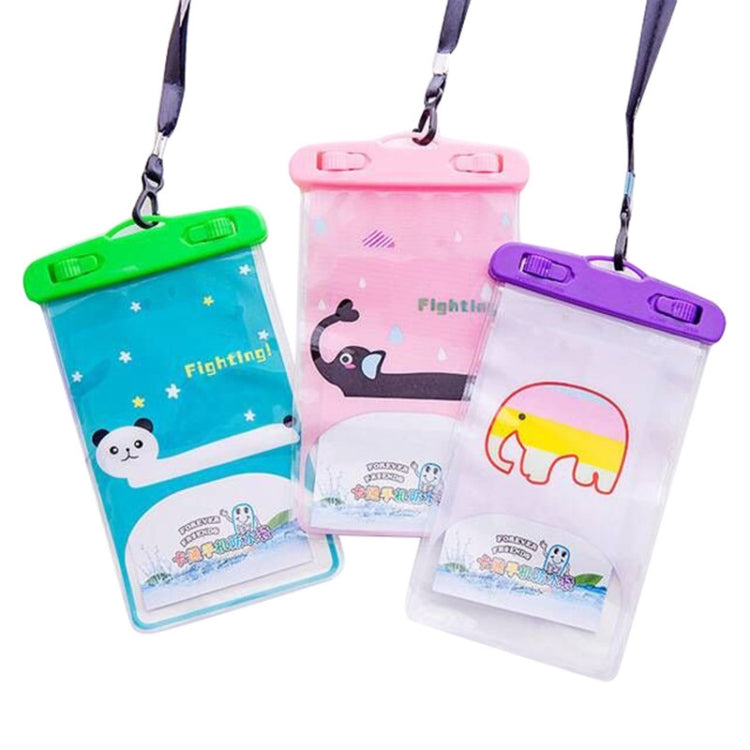 10 PCS Large Outdoor Photo Transparent Waterproof Cartoon Mobile Phone Bag, Style:Dolphin - Waterproof Bag by PMc TechLife | Online Shopping South Africa | PMc TechLife | Buy Now Pay Later Mobicred