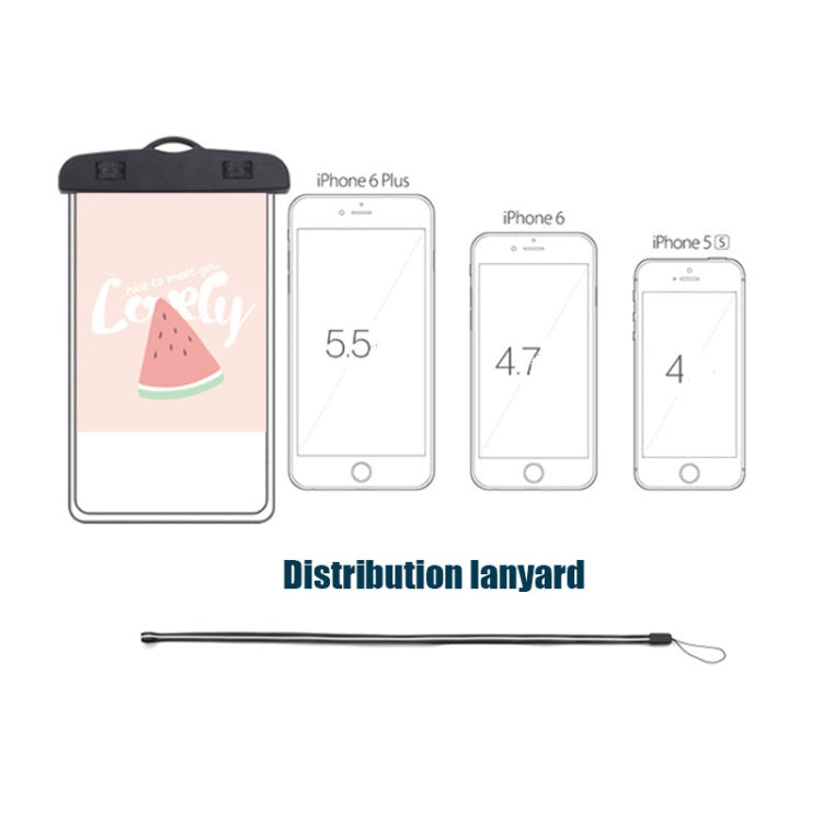 10 PCS Outdoor Diving Swimming Creative Cartoon Touch Screen Transparent PVC Mobile Phone Waterproof Bag Color Random Delivery - free shipping - PMc TechLife - Order now!