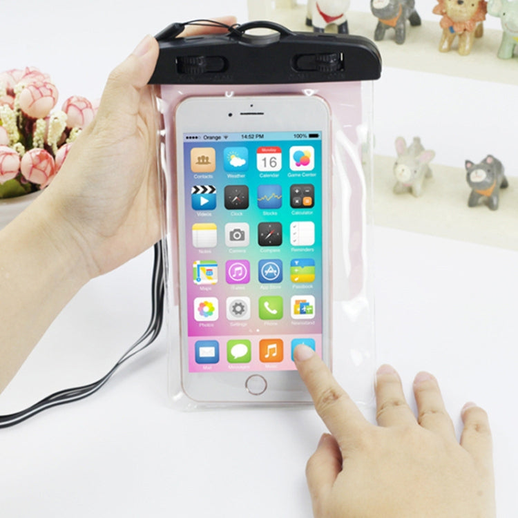 10 PCS Outdoor Diving Swimming Creative Cartoon Touch Screen Transparent PVC Mobile Phone Waterproof Bag Color Random Delivery - free shipping - PMc TechLife - Order now!