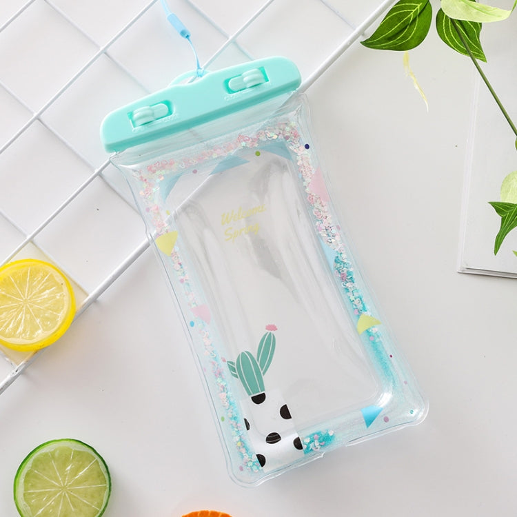 Cartoon Transparent Swimming Inflatable Air Bag Floating Mobile Phone Waterproof Bag, Random Color Delivery - Waterproof Bag by PMc TechLife | Online Shopping South Africa | PMc TechLife | Buy Now Pay Later Mobicred