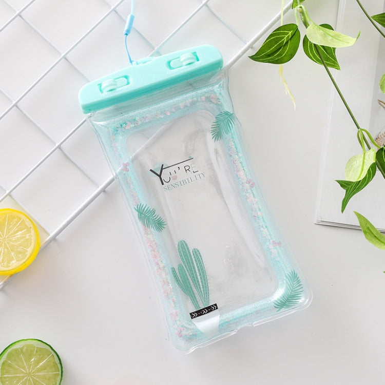 Cartoon Transparent Swimming Inflatable Air Bag Floating Mobile Phone Waterproof Bag, Random Color Delivery - Waterproof Bag by PMc TechLife | Online Shopping South Africa | PMc TechLife | Buy Now Pay Later Mobicred