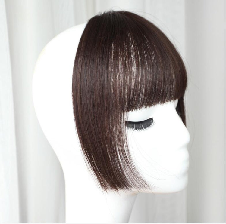 Women Fake Fringe Clip In Bangs Hair Extensions with High Temperature Synthetic Fiber(Black) - free shipping - PMC TechLife - Order now!