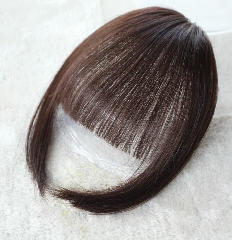 Women Fake Fringe Clip In Bangs Hair Extensions with High Temperature Synthetic Fiber(Black) - free shipping - PMC TechLife - Order now!