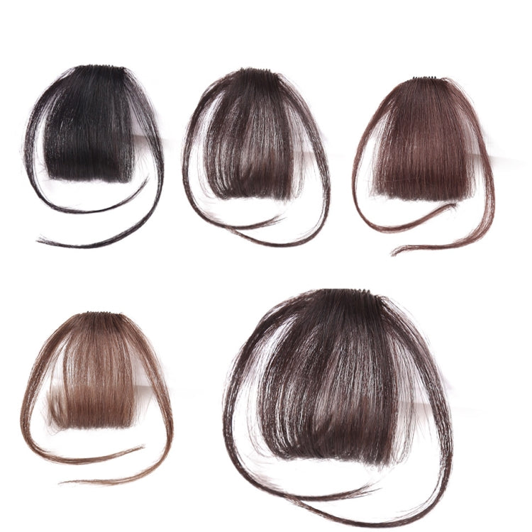 Fake Bangs Clip Hairpiece Synthetic Bangs Hair(Jet-black) - free shipping - PMC TechLife - Order now!