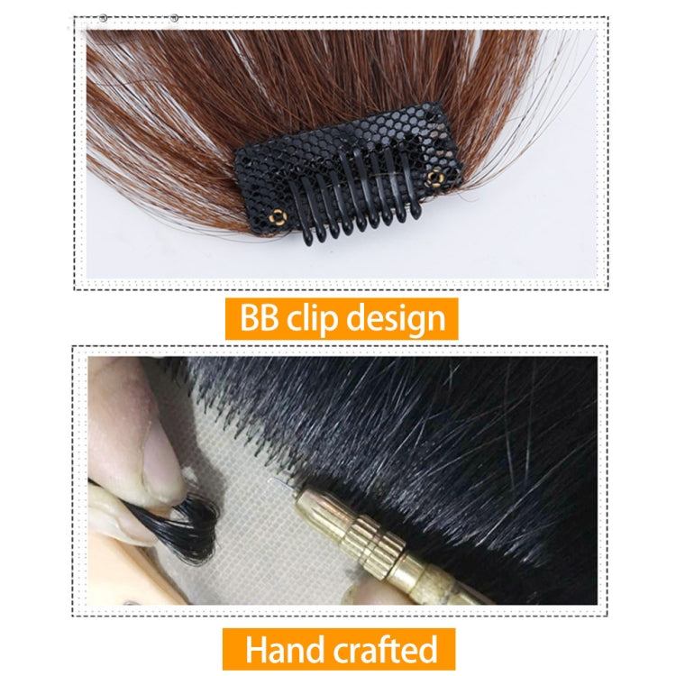 Fake Bangs Clip Hairpiece Synthetic Bangs Hair(Brown) - free shipping - PMC TechLife - Order now!