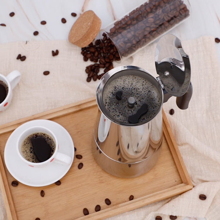 Stainless Steel Moka Coffee Maker Pot Filter(100ml) - free shipping - PMC TechLife - Order now!