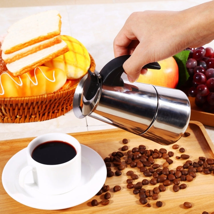 Stainless Steel Moka Coffee Maker Pot Filter(200ml) - free shipping - PMC TechLife - Order now!
