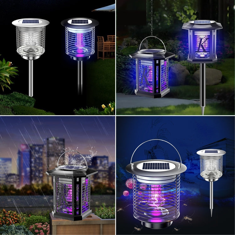 Outdoor Solar Waterproof Mosquito Lamp Mosquito Repellent, Color:TM03 Silver - Outdoor Insect Repellent by PMC TechLife | Online Shopping South Africa | PMC TechLife | Buy Now Pay Later Mobicred