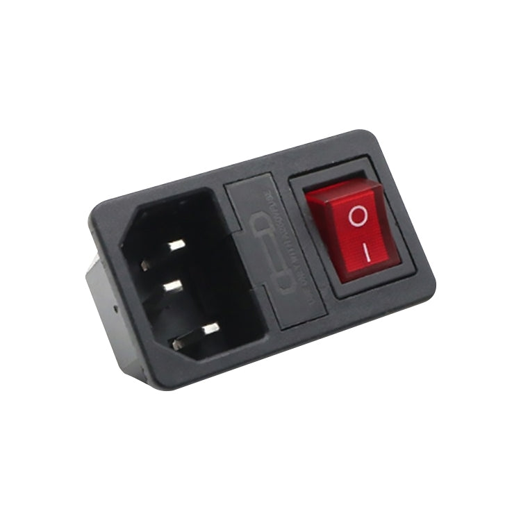 10 PCS AC-01 Three Pins Power Socket with Safety Switch Socket - Switch by PMC TechLife | Online Shopping South Africa | PMC TechLife