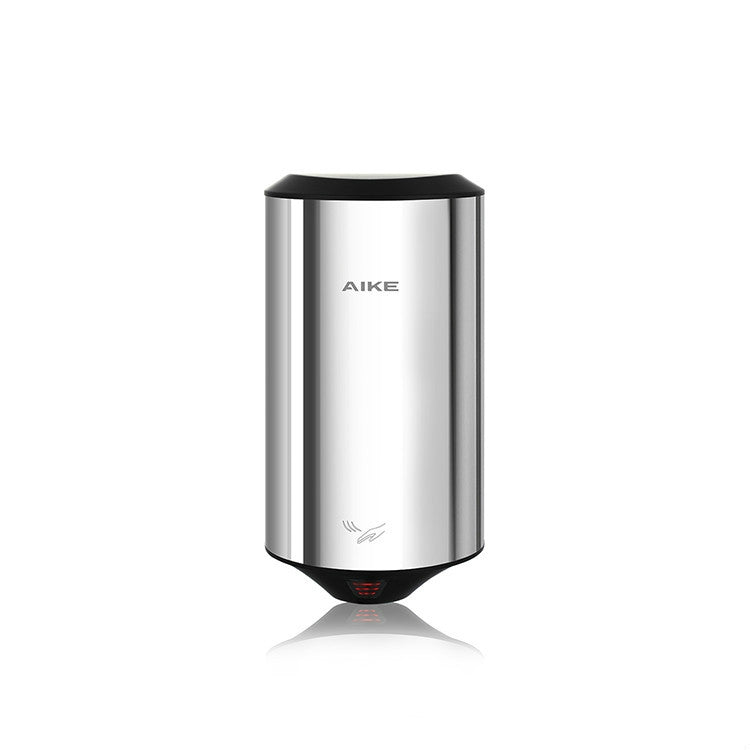 304 Stainless Steel Automatic SensorJet Hand Dryer High Speed Airflow for Home Hotel Airport Hands Drying Machine(Polished silver) - free shipping - PMC TechLife - Order now!