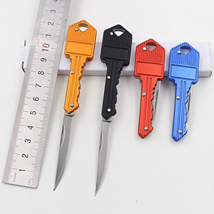 Key Chain Portable Folding Knife Peeler Mini Camping Key-shaped Self-defense Knife - Self-defense Protection by PMC TechLife | Online Shopping South Africa | PMC TechLife | Buy Now Pay Later Mobicred