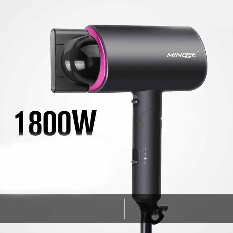 Mingge T1 T Style 1800W High-power Cold Hot Air Wind Fast Drying Folding Hair Dryer, Plug Type:EU Plug( Green) - free shipping - PMC TechLife - Order now!