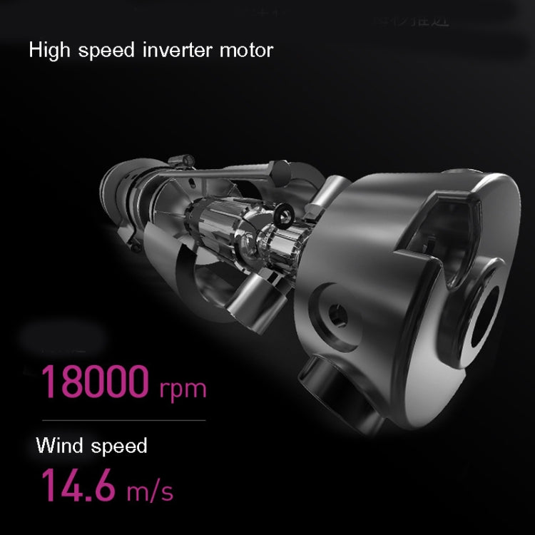 Mingge T1 T Style 1800W High-power Cold Hot Air Wind Fast Drying Folding Hair Dryer, Plug Type:EU Plug( Green) - free shipping - PMC TechLife - Order now!