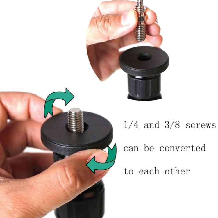 Xiletu XM263A Aluminum Metal Handheld Adjustable Tripod Mount Monopod Extension Rod - free shipping - PMC TechLife - Order now!