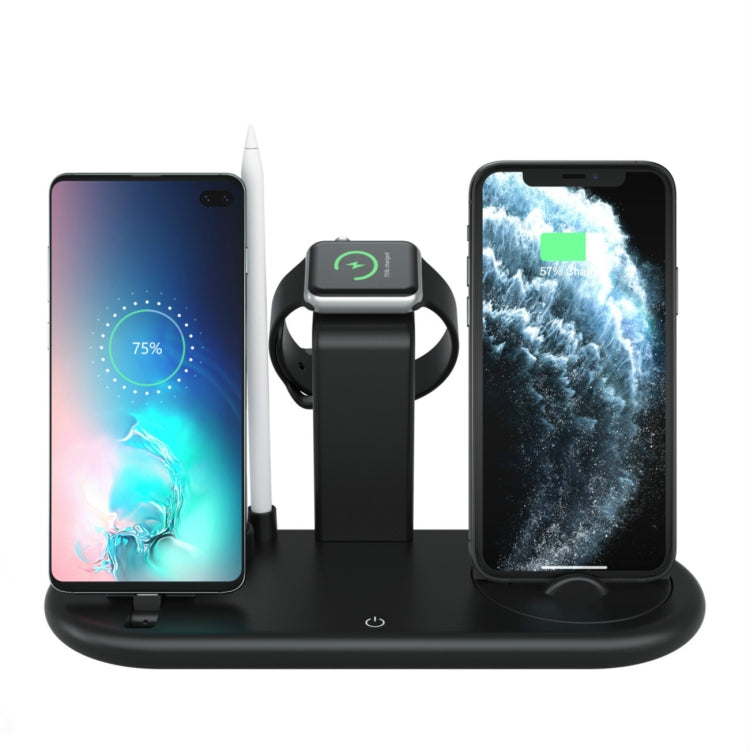 HQ-UD20 Mobile Phone Watch Multi-Function Charging Stand Wireless Charger for Phones & Apple Watch & Airpods(Black) - free shipping - PMC TechLife - Order now!