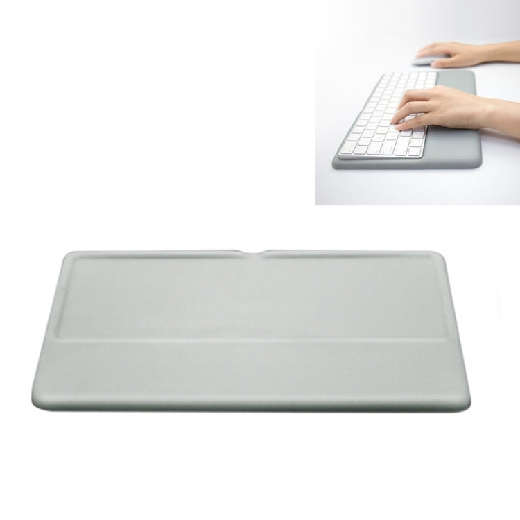 Wireless Keyboard Support Memory Foam Silicone Wrist Pad Base for Apple Magic Keyboard 2, Size:L(Grey) - Other Accessories by PMC Jewellery | Online Shopping South Africa | PMC Jewellery | Buy Now Pay Later Mobicred