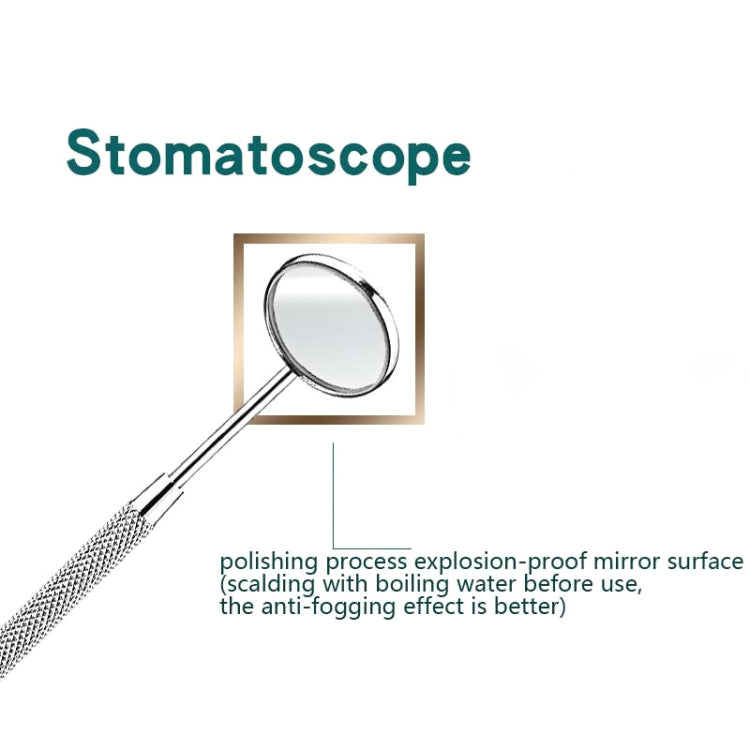 3 in 1 Silver Box Stainless Steel Dental Tools Dental Care Tartar Tool Dentist Tool Set - Dental Tools by PMC TechLife | Online Shopping South Africa | PMC TechLife