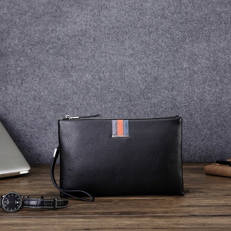 Men Leather Casual Clutch Leather Smart Anti-Theft & Anti-Lost Coin Purse, Size:Small - Wallets by PMc TechLife | Online Shopping South Africa | PMc TechLife | Buy Now Pay Later Mobicred
