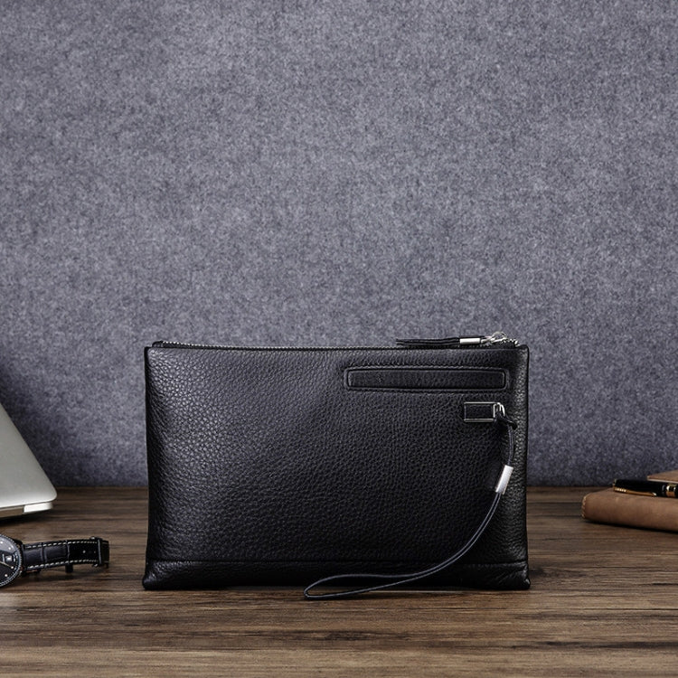 Men Leather Casual Clutch Leather Smart Anti-Theft & Anti-Lost Coin Purse, Size:Small - Wallets by PMc TechLife | Online Shopping South Africa | PMc TechLife | Buy Now Pay Later Mobicred