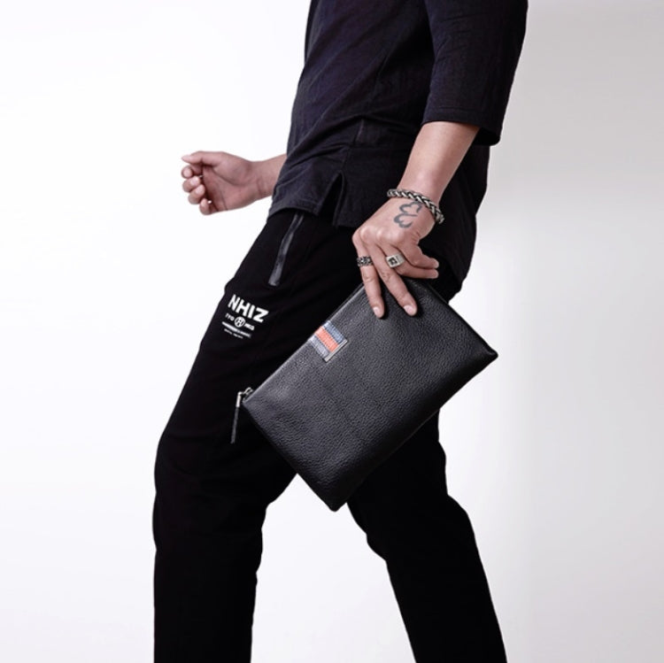 Men Leather Casual Clutch Leather Smart Anti-Theft & Anti-Lost Coin Purse, Size:Small - Wallets by PMc TechLife | Online Shopping South Africa | PMc TechLife | Buy Now Pay Later Mobicred
