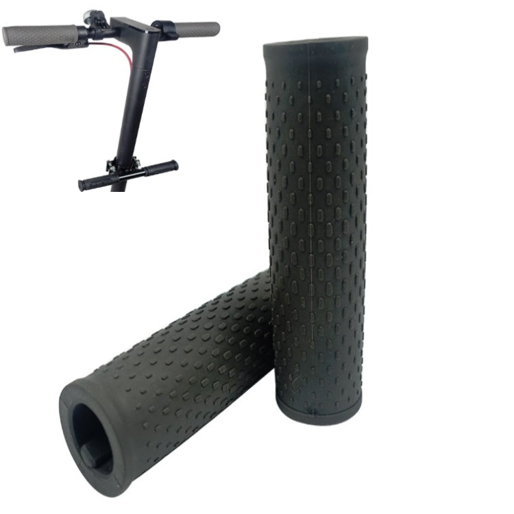 A Pair For Xiaomi Electric Scooter Silicone Car Handles Replace Non-slip Car Handles, Size:One Size(Black) - Accessories & Parts by PMc TechLife | Online Shopping South Africa | PMc TechLife | Buy Now Pay Later Mobicred