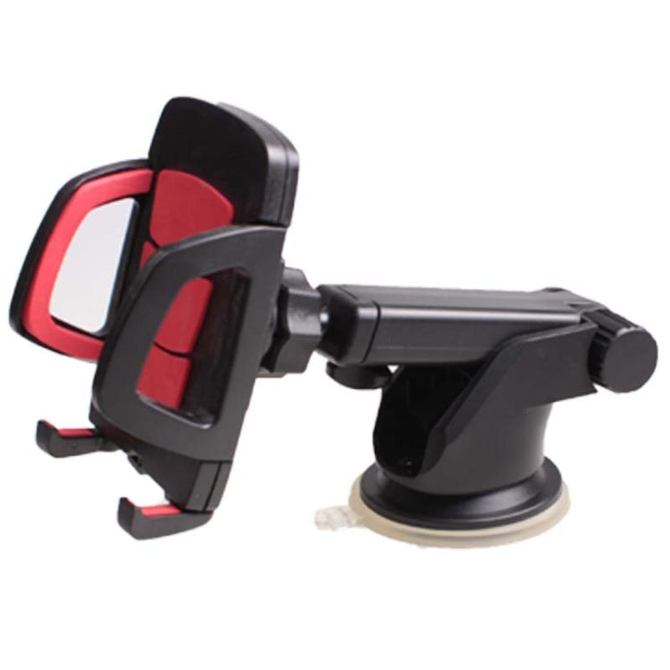 Car Phone Holder Car Air Outlet Mobile Phone Holder Suction Cup Navigation Instrument Panel General, Style:2 in 1(Red) - free shipping - PMC Jewellery - Order now!