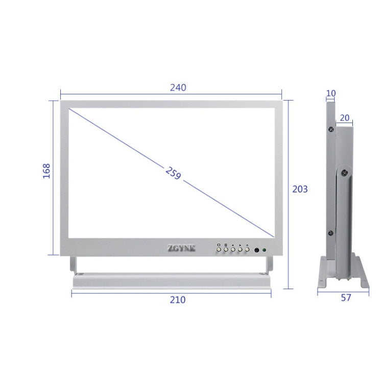 ZGYNK TB1016 10 Inch LCD Screen Ear Picking Equipment High-Definition Video Storage Display, US Plug, Specification: Ear Picking Video Version - free shipping - PMC TechLife - Order now!