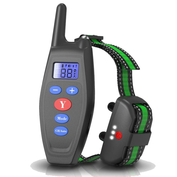 Dog Training Device Remote Control Bark Control Charging Waterproof Pet Training Collar with Electric Shock Vibration(Black) - Training Aids by PMC TechLife | Online Shopping South Africa | PMC TechLife | Buy Now Pay Later Mobicred