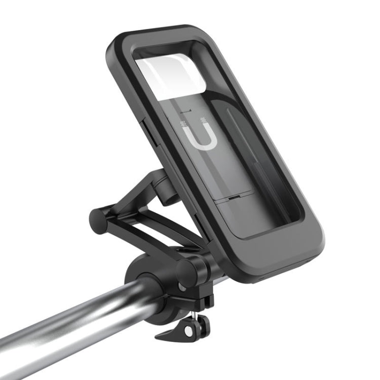 Motorcycle Rearview Mirror Mobile Phone Bracket Locomotive Mobile Phone Bracket Bicycle Handle Waterproof Bracket - Holders by PMC TechLife | Online Shopping South Africa | PMC TechLife | Buy Now Pay Later Mobicred