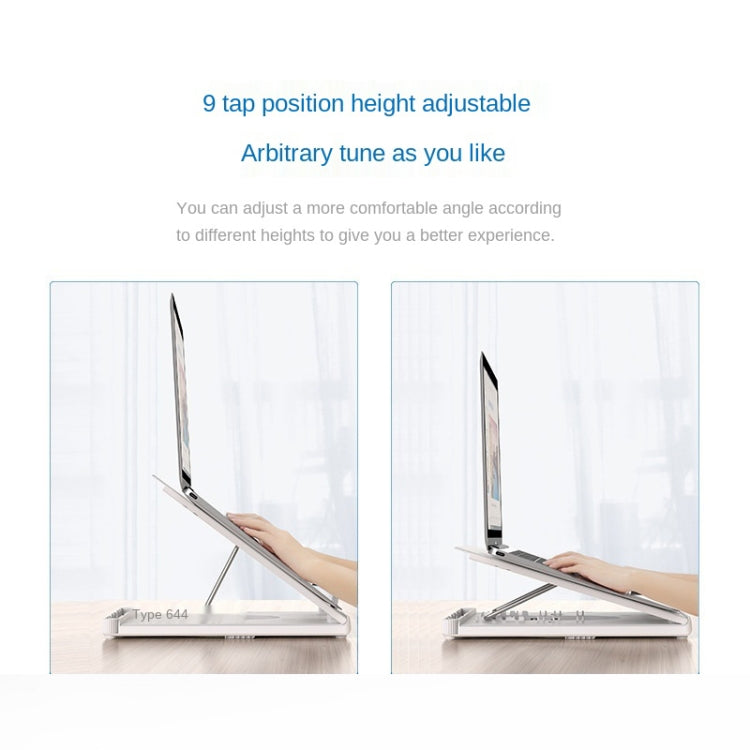 Multifunctional Folding Notebook Stand Monitor Increase Rack, Colour: Tripod (White) - Laptop Stand by PMC Jewellery | Online Shopping South Africa | PMC Jewellery | Buy Now Pay Later Mobicred