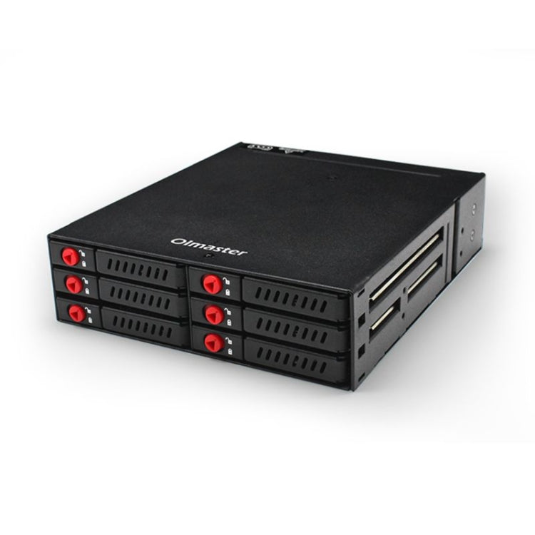 OImaster MR-6601 Six-Bay Optical Drive Hard Disk Box - free shipping - PMC Jewellery - Order now!