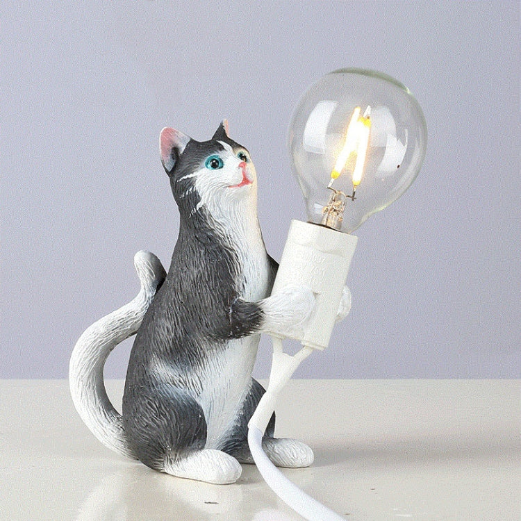 Cat Light Animal Table Lamp Mini Night Light, Power Plug:UK Plug(Holding Baby) - Bedside Light by PMc TechLife | Online Shopping South Africa | PMc TechLife | Buy Now Pay Later Mobicred