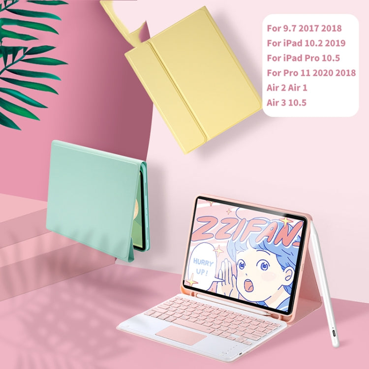 Universal Ultra-Thin Portable Bluetooth Keyboard and Mouse Set For Tablet Phones, Size:10 inch(Pink Keyboard + Pink Mouse) - Universal Keyboard by PMC TechLife | Online Shopping South Africa | PMC TechLife