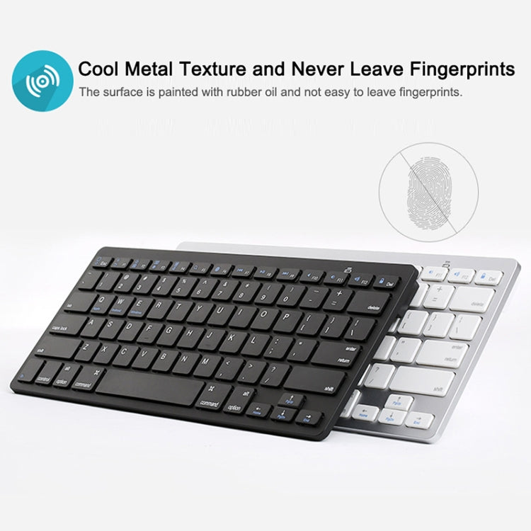 X5 Ultra-thin Mini Wireless Bluetooth Keyboard, Support Win / Android / IOS System(Black) - Universal Keyboard by PMC TechLife | Online Shopping South Africa | PMC TechLife