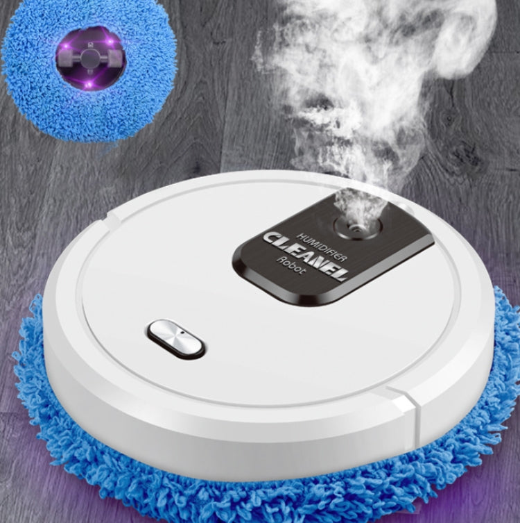 KeLeDi Household Multifunctional Mopping Robot Intelligent Humidifier Automatic Atomizing Aroma Diffuser(White) - free shipping - PMC Jewellery - Order now!