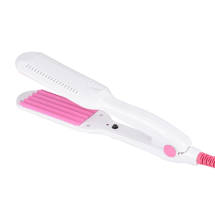 220V Professional Ceramic Corrugated Curling Iron(White) - free shipping - PMC TechLife - Order now!