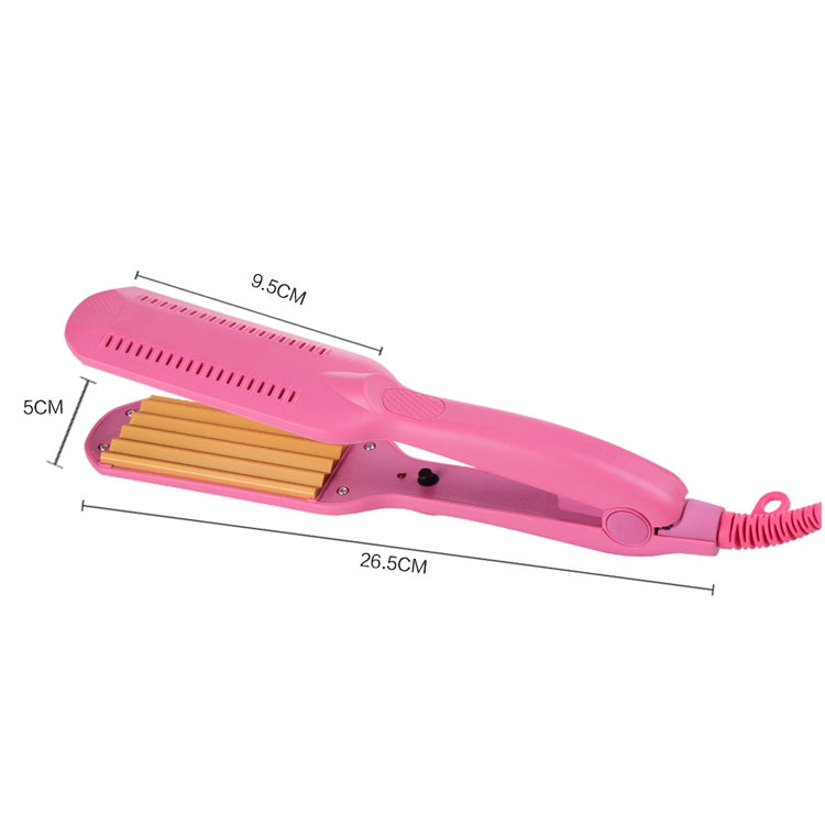 220V Professional Ceramic Corrugated Curling Iron(White) - free shipping - PMC TechLife - Order now!