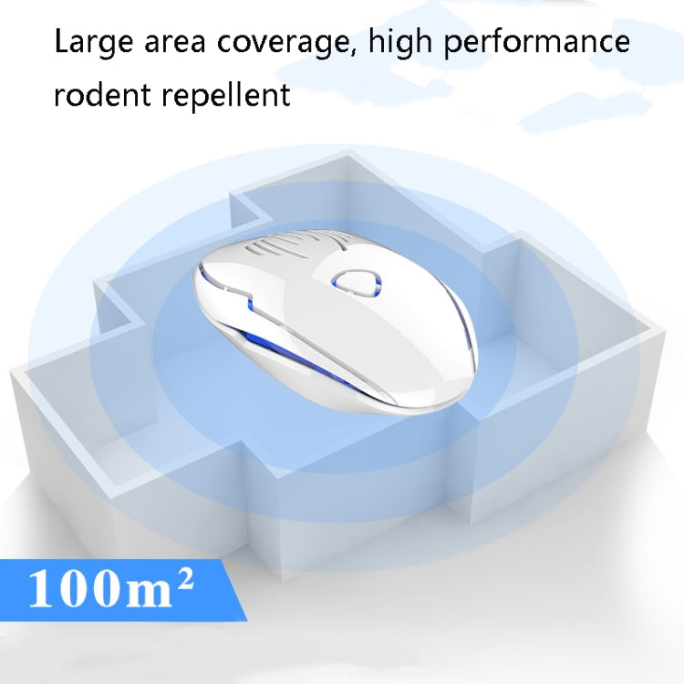 DC-9015 Household Energy-saving Multi-function Variable Frequency Ultrasonic Electronic Mouse and Mosquito Repellent, Style:EU Plug(White) - Repellents by PMC TechLife | Online Shopping South Africa | PMC TechLife | Buy Now Pay Later Mobicred