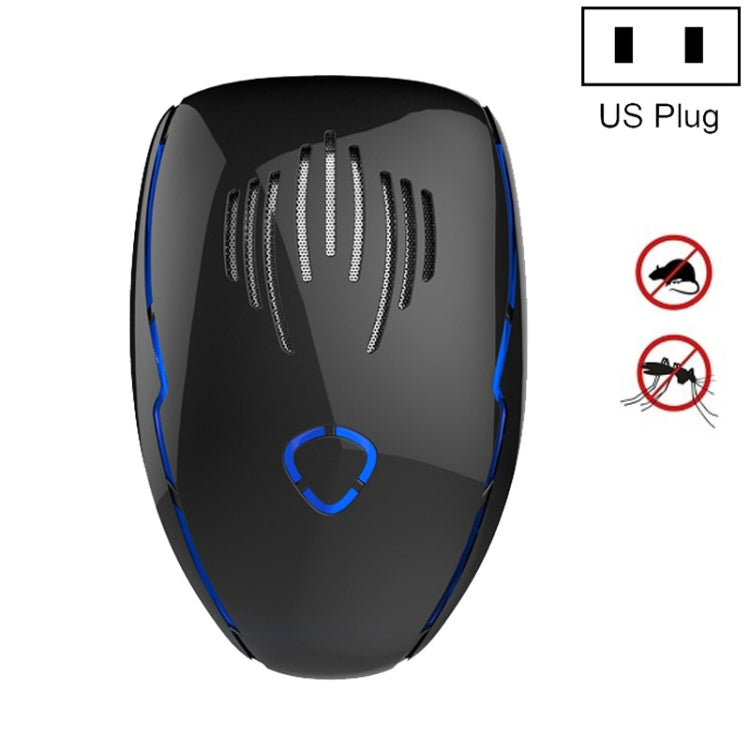 DC-9015 Household Energy-saving Multi-function Variable Frequency Ultrasonic Electronic Mouse and Mosquito Repellent, Style:US Plug(Black) - free shipping - PMC TechLife - Order now!