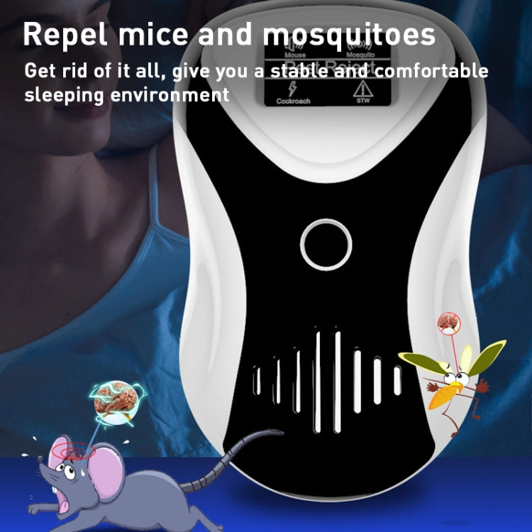 DC-9017A Ultrasonic Mouse Repeller Energy-Saving Silent Insect Repeller Multifunctional Mosquito Repellent And Insect Repellent(UK Plug) - Repellents by PMC TechLife | Online Shopping South Africa | PMC TechLife | Buy Now Pay Later Mobicred