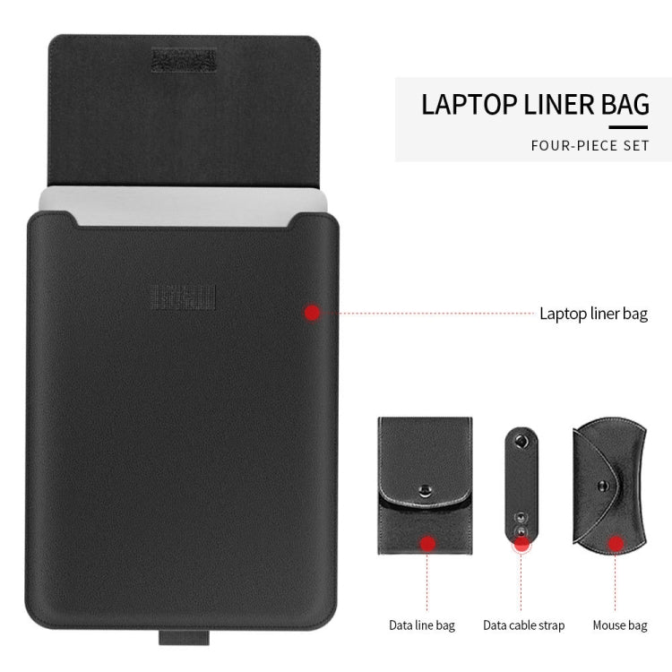 A2 4 in 1 Computer Bracket Liner Bag Storage Bag, Size:13/14 inch(Green) - 14.1 inch by PMC TechLife | Online Shopping South Africa | PMC TechLife | Buy Now Pay Later Mobicred